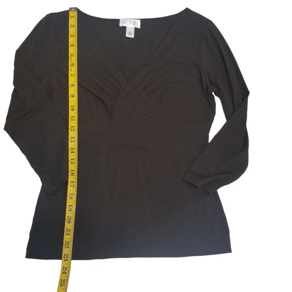 Ann Taylor LOFT Dark Brown Top - Picture 11 of 16